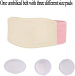 Umbilical Navel Hernia Truss Belt for Infant and Child Belly Band Infant Abdominal Binder for Hernia Support Truss Kids Navel Belly Button Band (Pink) - Image 2